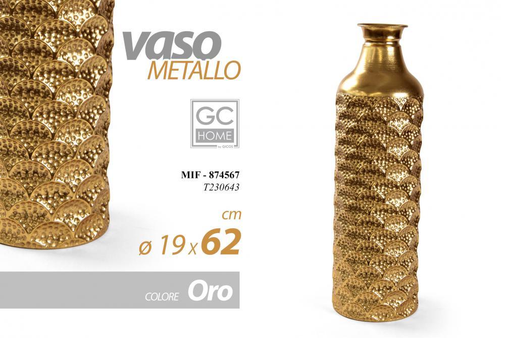 Vazna Zlatna 62*19Cm T230643