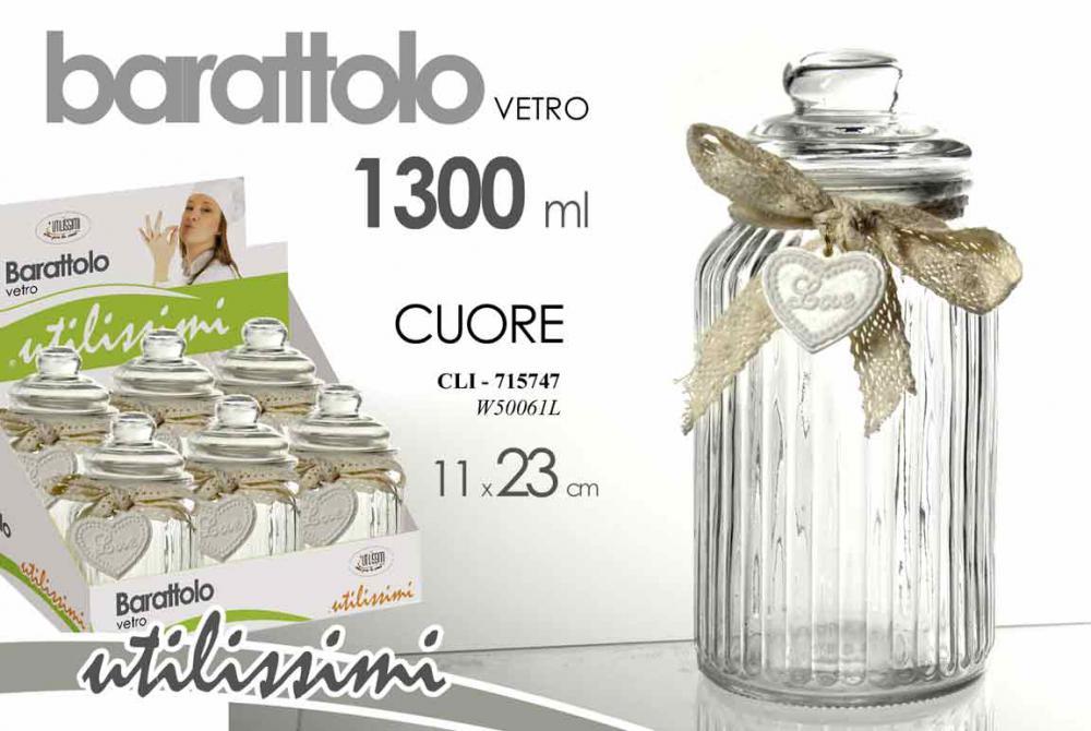 Gicos Tegla Staklena 1300Ml 11*23 W50061L