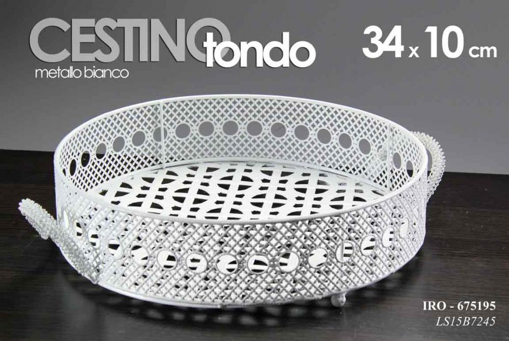 Gicos Zdjela /Korpa Bijela 44*28Cm Ls15B7245