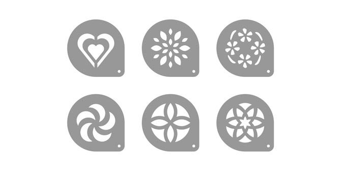 Tescoma Dekorativni Sablon 6/1 Za Cappuccino ,,Mydrink,, 3