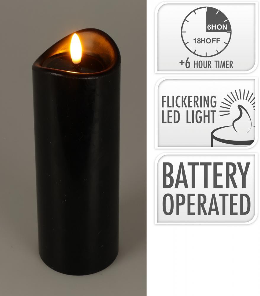 Svijeća Na Baterije 70X150Mm Crna Ax5432460