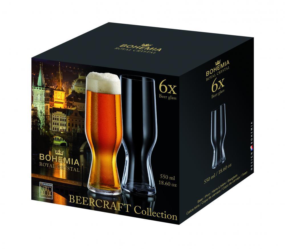 Čaša Za Pivo Beer Glass 550Ml, Box/6 Kom