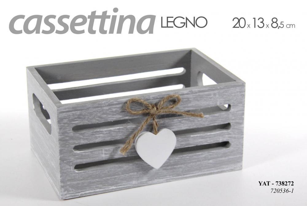 Gicos Drvena Kutija 20*13*8,5Cm 720536-1