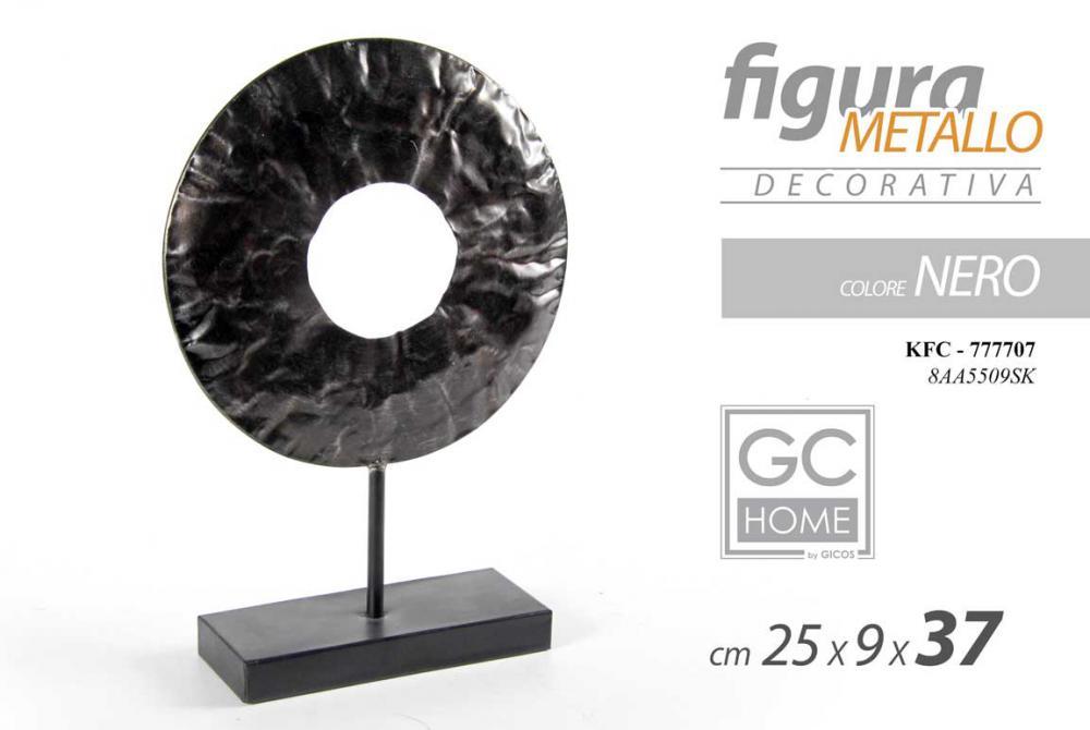 Metalni Ukras -Crni 25*8,5*37Cm