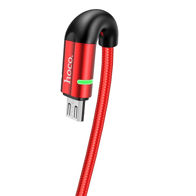 HOCO U93 Shadow USB kabl sa Micro USB konektorom, Crni