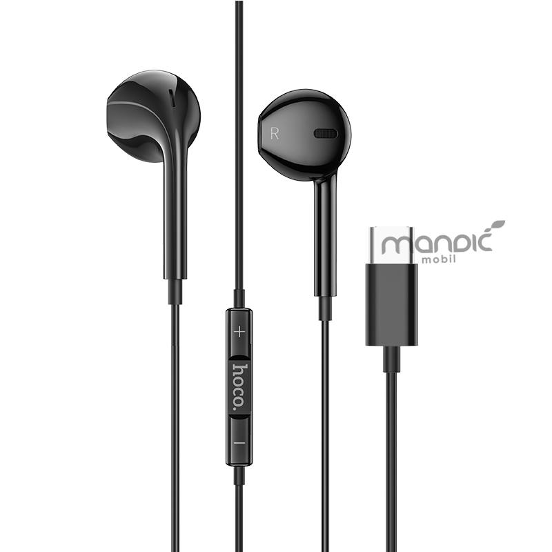 HOCO M101 Crystal joy Digitalne slušalice sa mikrofonom Tip- C, Crne
