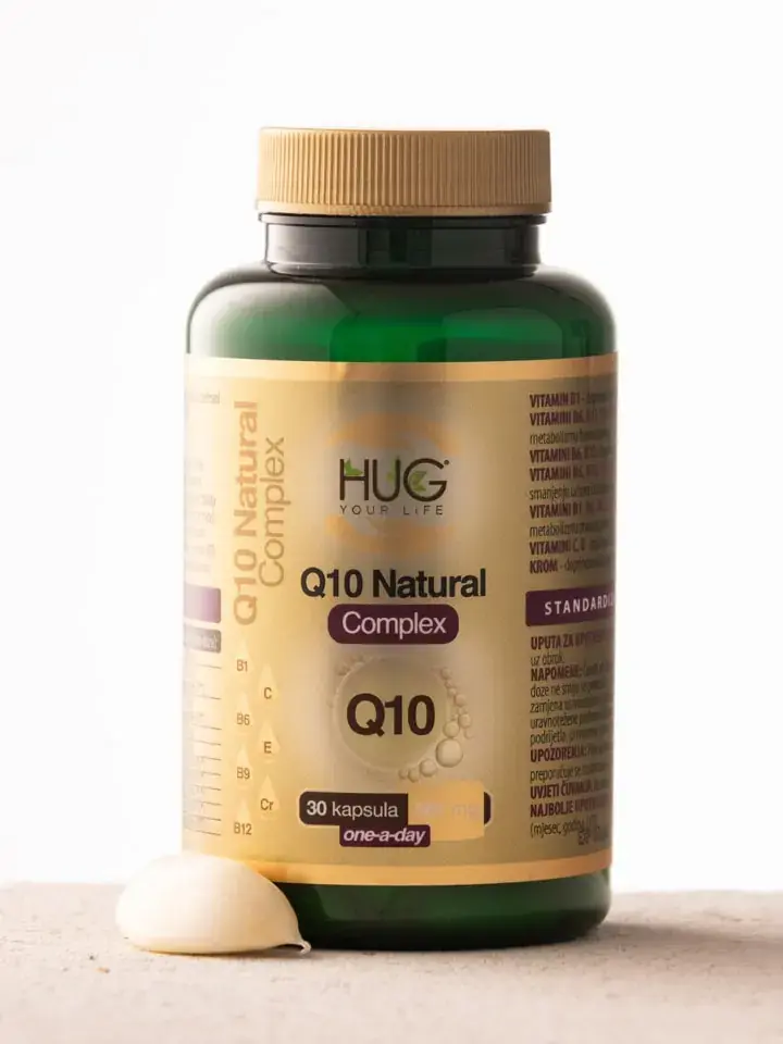 Hug Your Life Q10 Natural Complex Cps.30X581Mg
