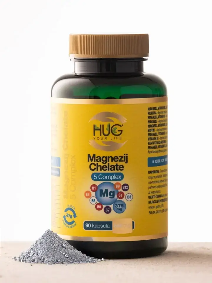 Hug Your Life Magnesium Chelate 5 Complex Cps.90X848Mg