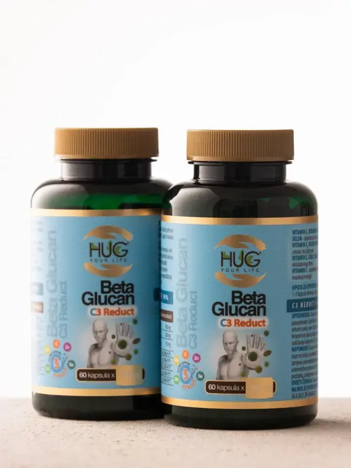 Hug Your Life Beta Glucan & C3 Reduct 60Cps.X756Mg Promo 1+1 Gratis