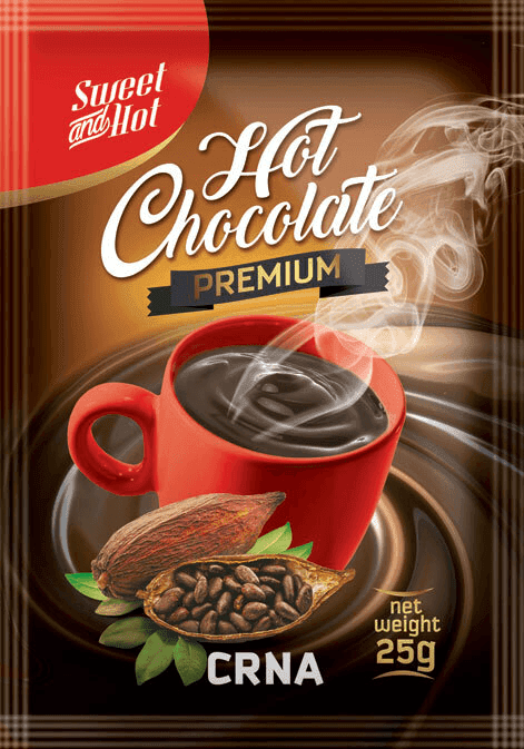 Enigma - Sweet & Hot Topla cokolada PREMIUM "Sweet & Hot" 25 g Crna 40/1, Crna