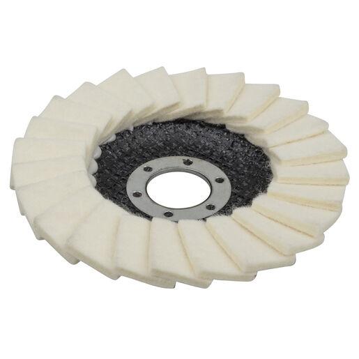 Disk za poliranje/cišcenje F115x22mm metal/drvo BHT2231