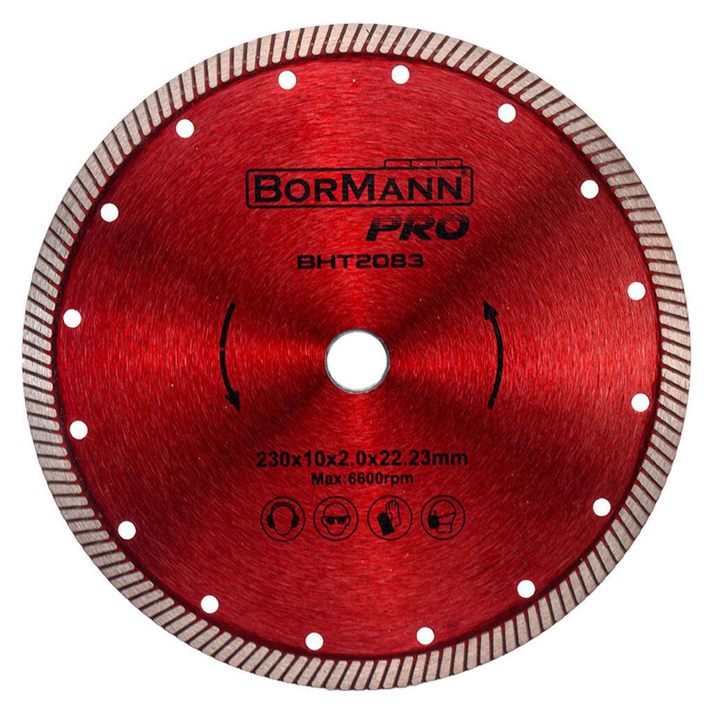 Bormann Dijamantna rezna ploča za granit,beton i ciglu 230x2.0x10mm