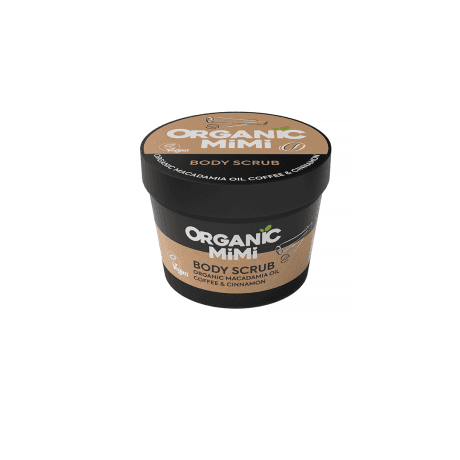 Organic Mimi - Body Scrub Coffee & Cinnamon 120G
