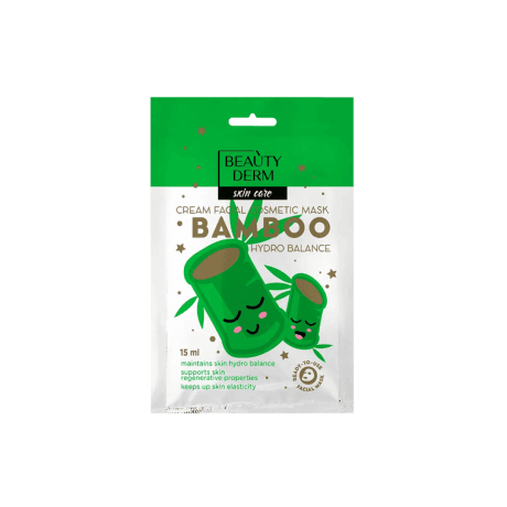 Beautyderm Cosmetic Maska Bamboo Hydro Balance - 15Ml