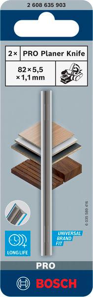 Bosch nož za blanju Pro 2608635903, 1,1x5,5x82 mm