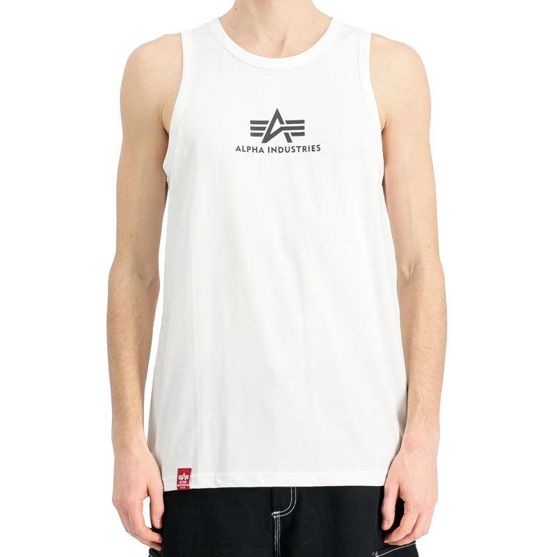 Alpha Industries Muška majica bez rukava Basic Tank, Bijela