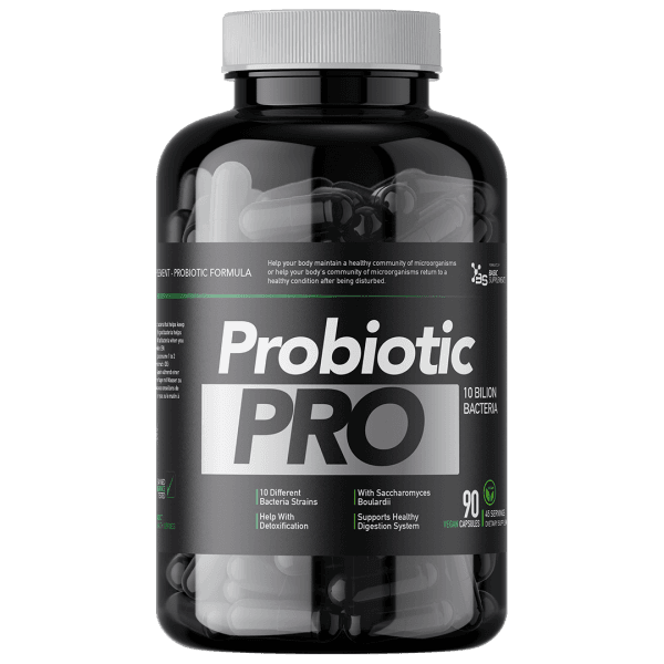 Basic Supplements Gut Balance -Pro-Probiotic / 90 Vegan Capsule