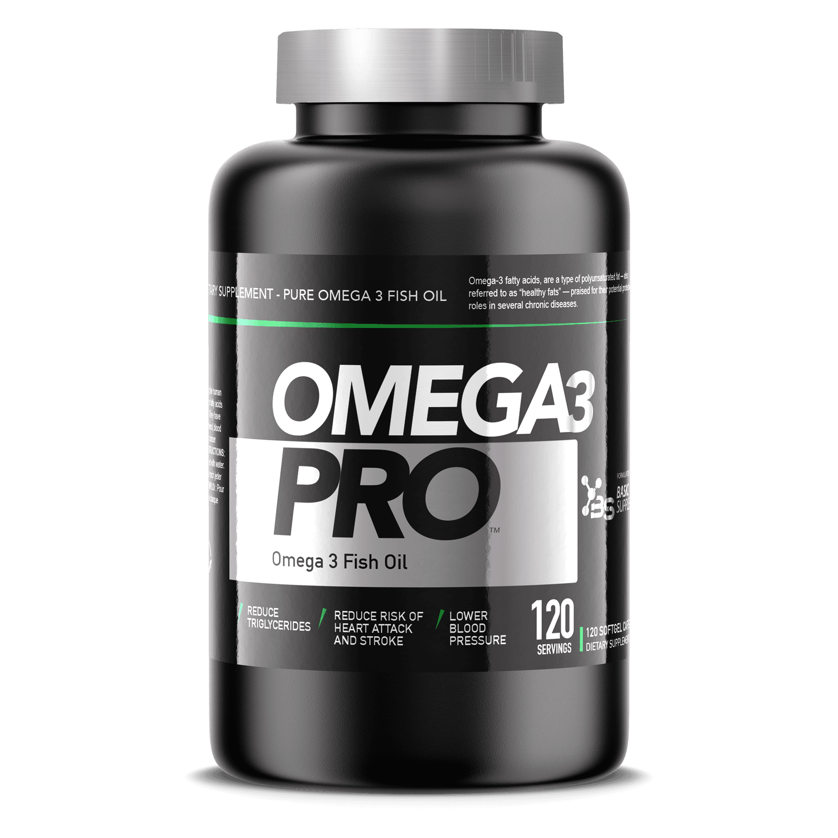 Basic Supplements Omega 3 Pro (120 Caps)