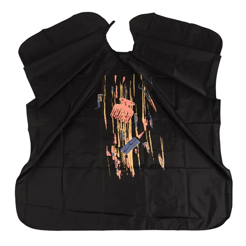 Beauty design Ogrtač za šišanje 72A-01, Crni