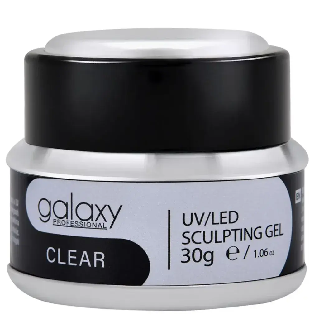 Galaxy Gradivni gel za nadogradnju noktiju Clear,  30g