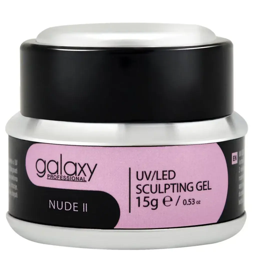 Galaxy Gradivni Kamuflažni gel za nadogradnju noktiju Nude II, 15g
