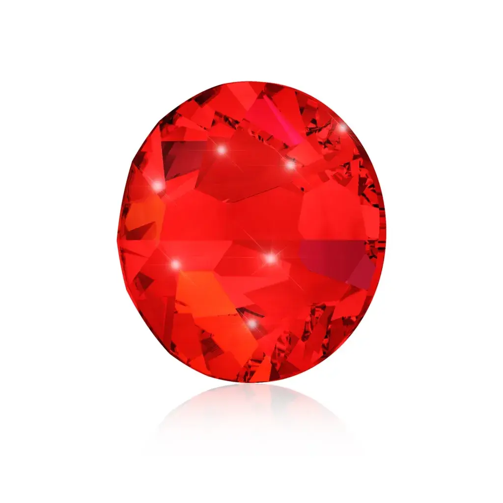 Swarovski Kristali za nokte A 2058 Xilion Rose Enhanced SS10 Siam