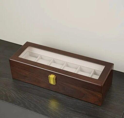 Bolzz Kutija za satove Lux Box 6, Braon