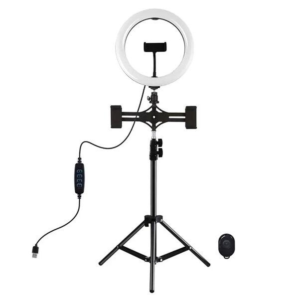 Stativ Puluz PKT3070B RGBW LED ring 26cm Tripod, 1,1m