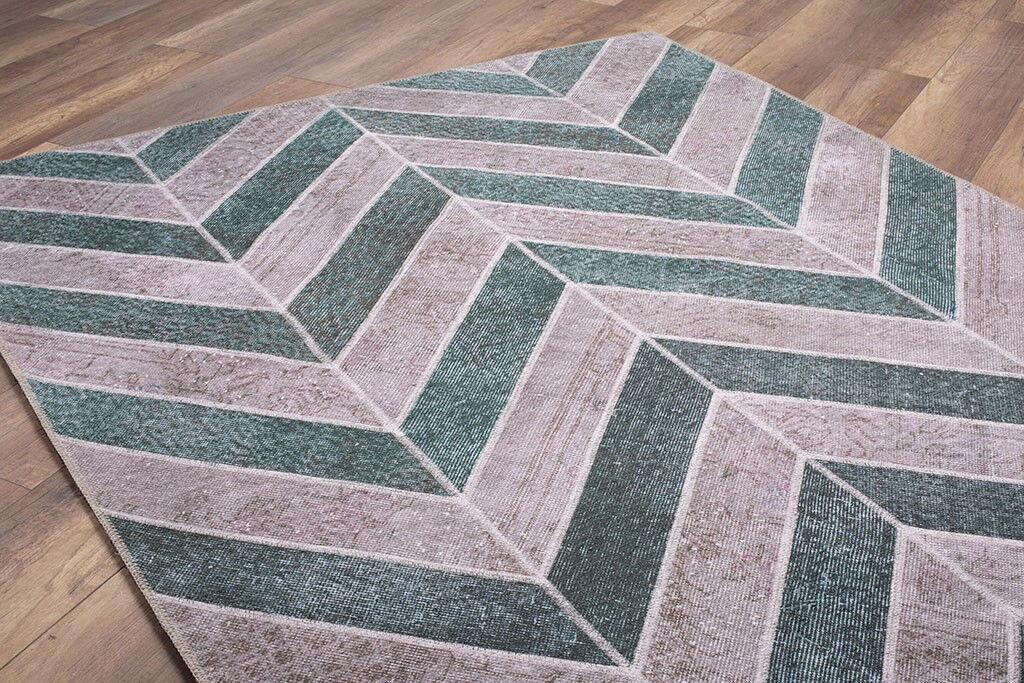 Conceptum Hypnose Carpet Jazz -AL 49, 210x310 cm, zeleno-siva