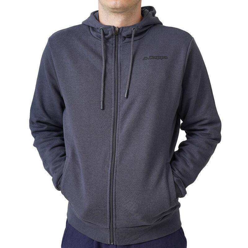 Kappa muška dukserica Feffox, tamnosiva