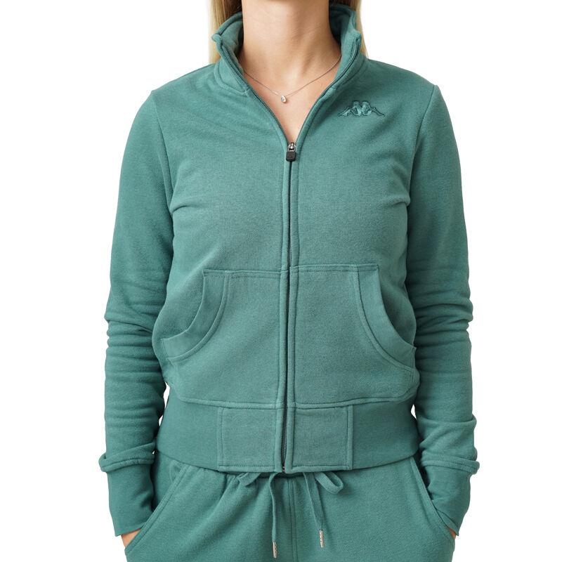 Kappa ženska dukserica s logom Zoe, zelena