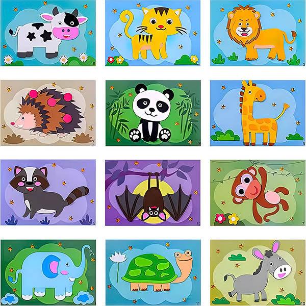 3D Naljepnice (12 Listova)