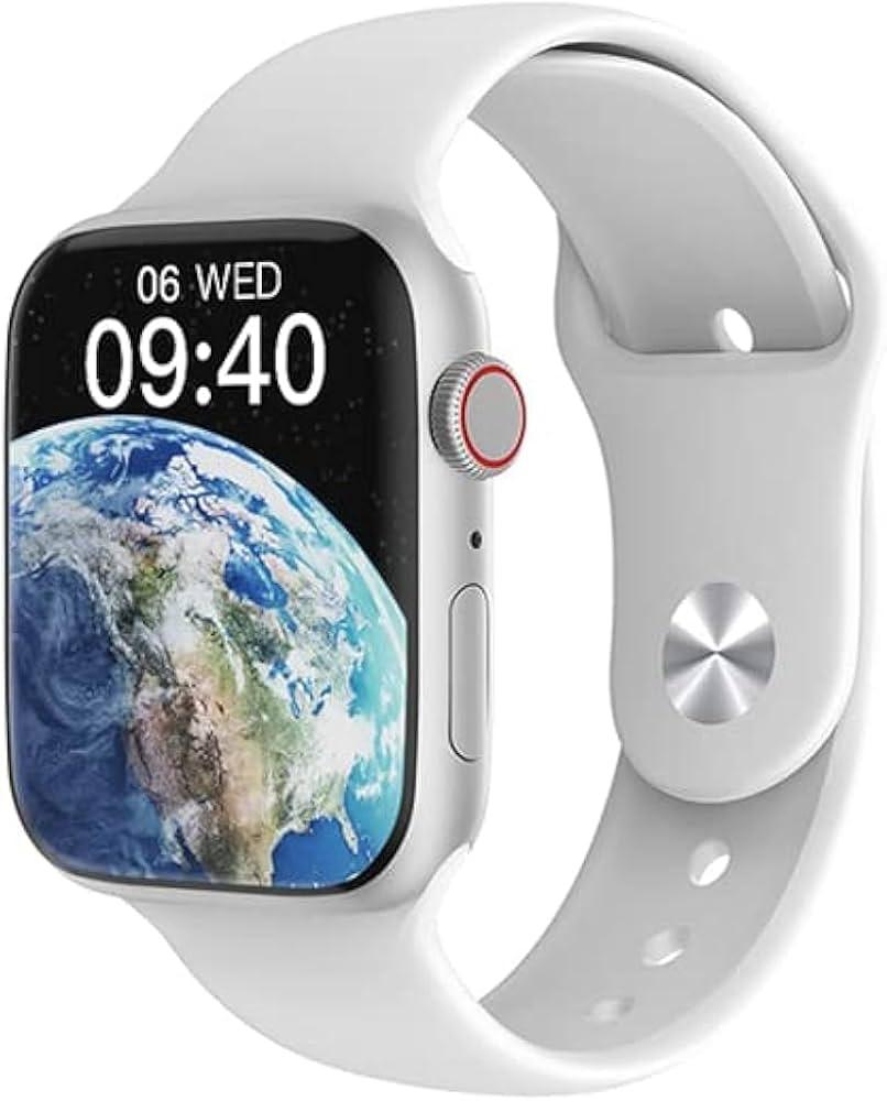 WIWU SW01 Ultra Max Pametni sat, Sportski, Bijeli plus GRATIS LDNIO Stoni Držač za Mobilni Telefon