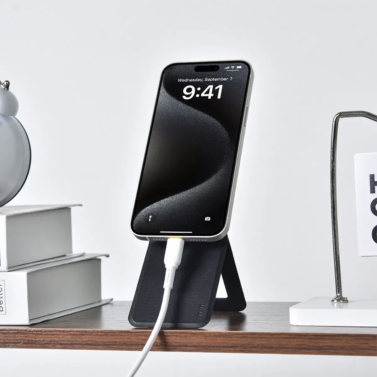 WIWU MW-004 X Pro Novčanik, Magnetski, Crni plus GRATIS LDNIO Stoni Držač za Mobilni Telefon