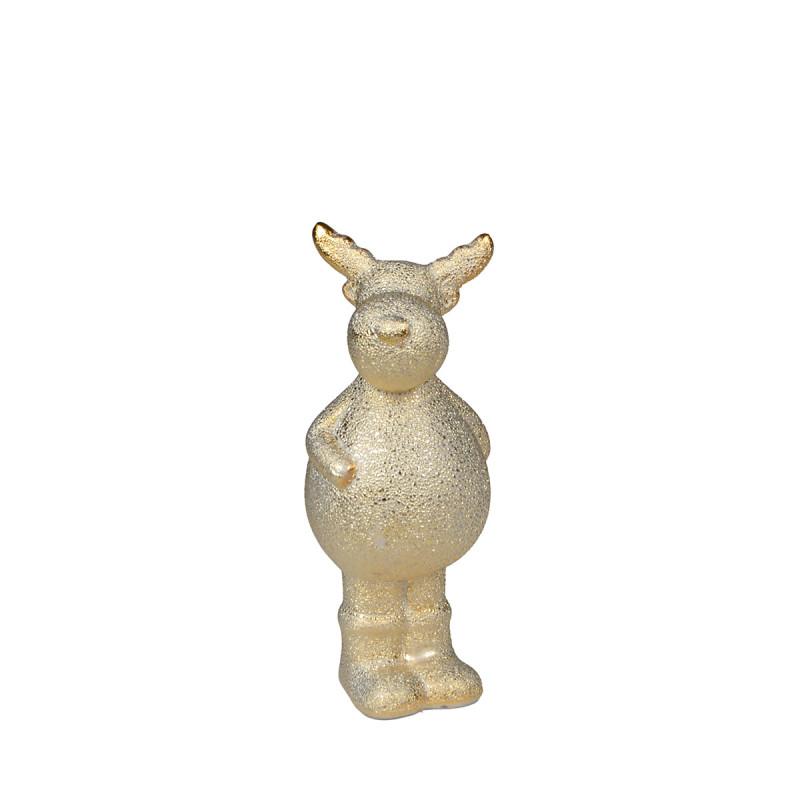 Sigma Novogodišnja  Figura 15Cm (Zl Irvas) Oyzm2320, Zlato