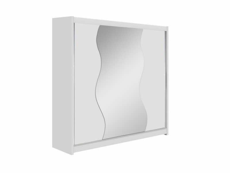 Klizni Ormar Bega S 180x58x215cm, Bijeli