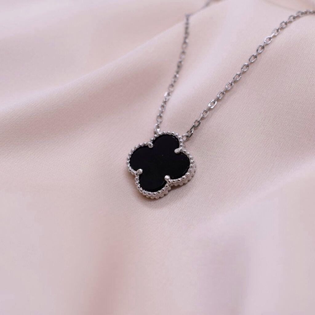 Dameo Ogrlica Most Wanted Silver Bleck Large - srebro 925