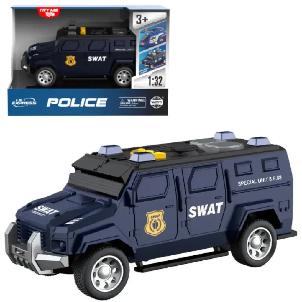 Wenyi Swat Police Vozilo Na Oprugu 1:32 Wy1133B