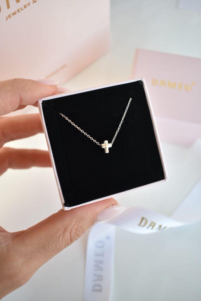 Dameo Ogrlica Cross - srebro 925