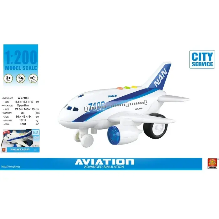 Wenyi Putnicki Avion Manji 1:200 Wy710B
