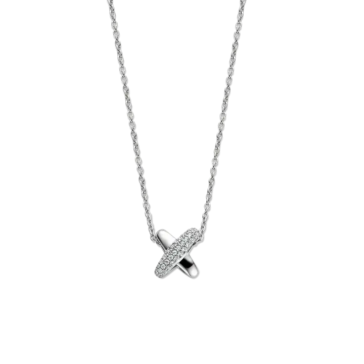 Ti Sento Ogrlica 34003ZI - srebro 925