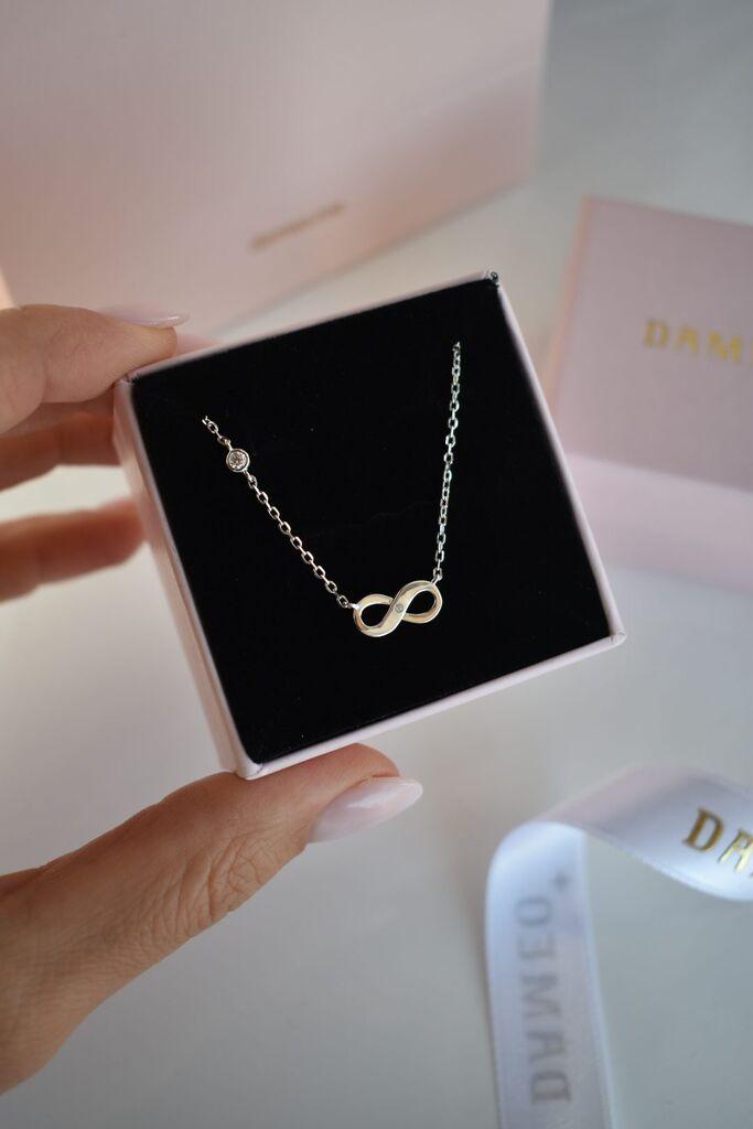 Dameo Ogrlica Infinity - srebro 925