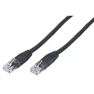 CableXpert Mrezni kabal 3m CAT6molded strain reliefPP6U-3M, Crna