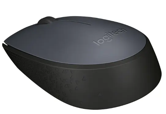 Logitech M170 bežični miš sivi, Crna