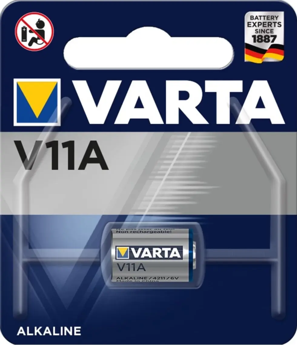 Varta LR11 (V11A), Siva