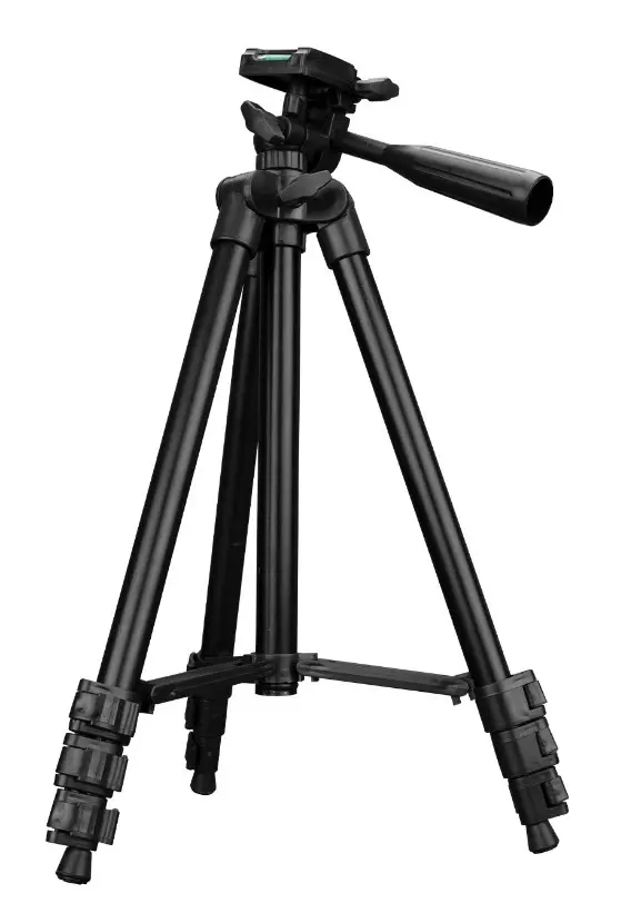 HYTECH Stativ-tripod za fotoaparat sa držačem i za telefon106 cmHY-X3120A, Crna