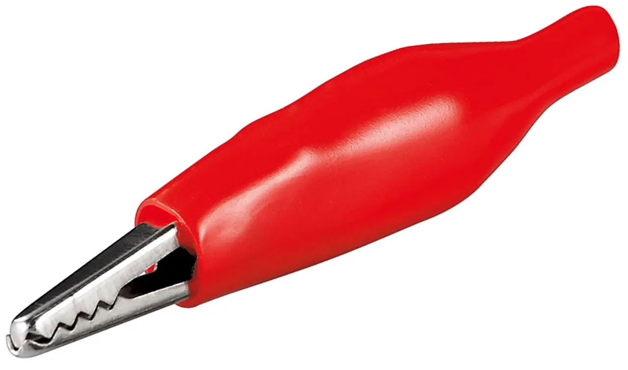 Goobay Aligator klip, Crvena