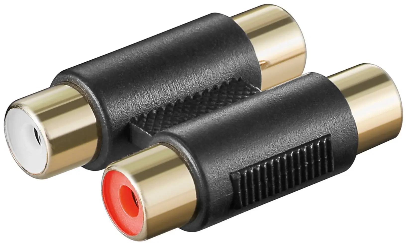 Goobay 2 RCA muski na muski, Crna