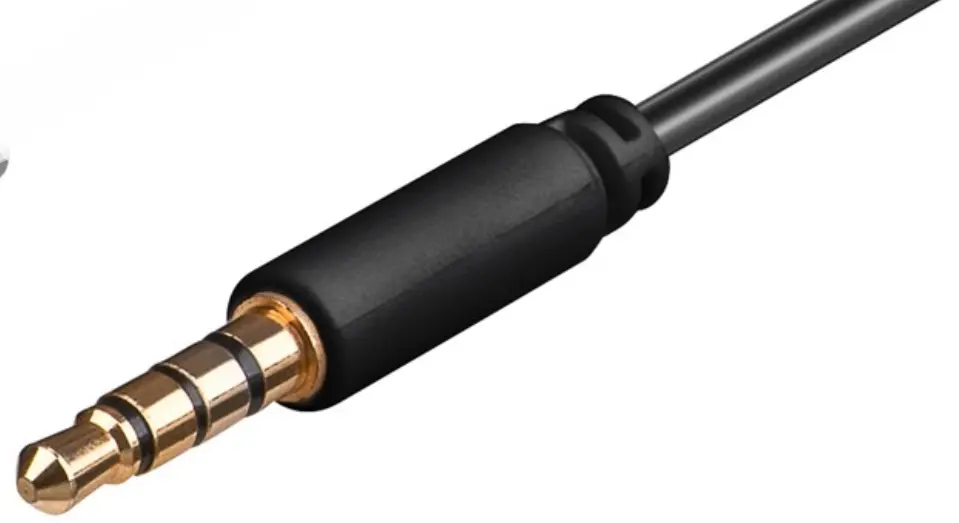 Goobay Produžni kabal audio AUX 4-pinski 3.5 mmdužina 1m, Crna