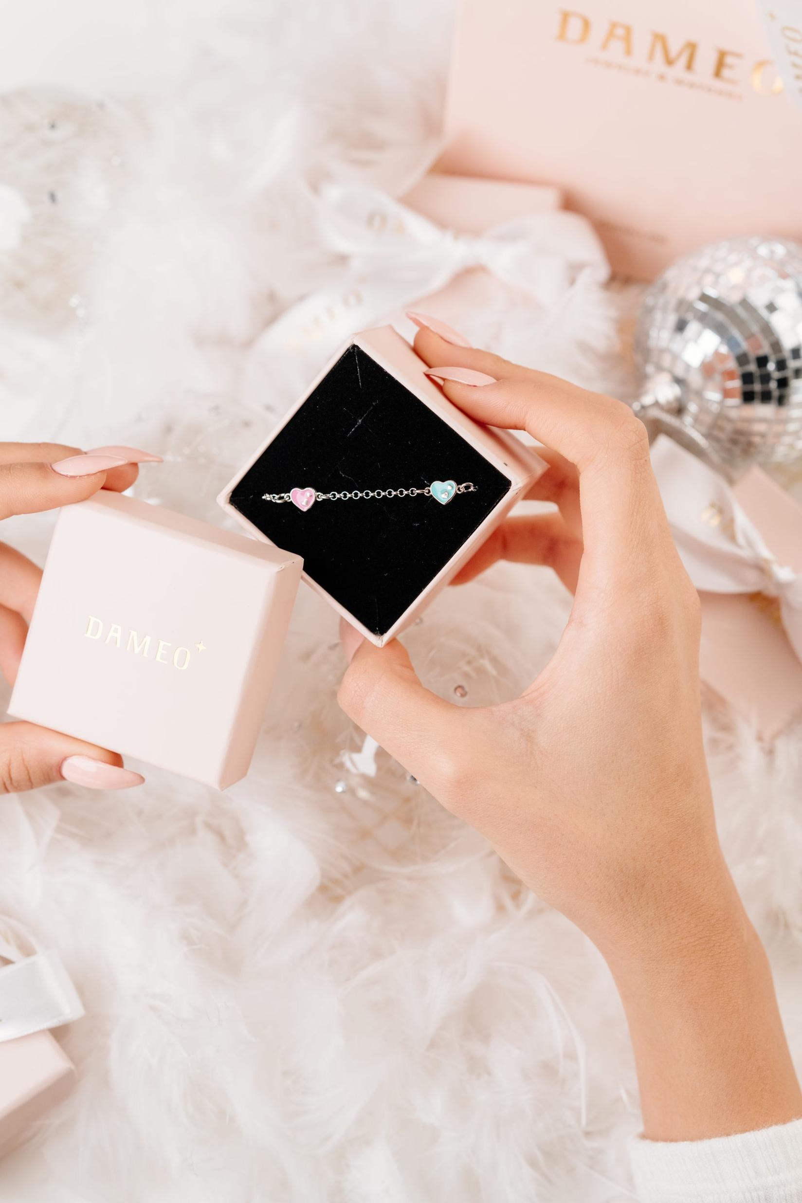 Dameo Dječija Narukvica Heart  Srebro 925